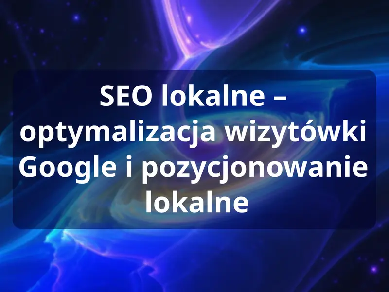 SEO lokalne