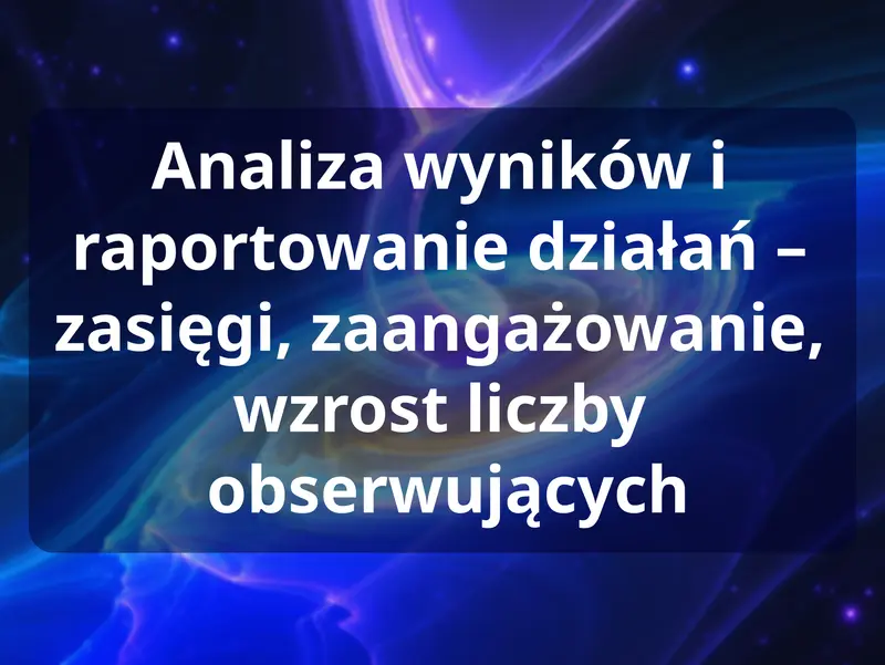 Analiza wyników social media